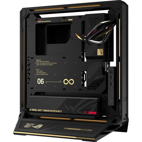Asus rog gr20 edition 20 midi tower behuizing (zwart | 2x usb-a | 2x usb-c | rgb)