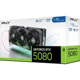Pny Geforce RTX 5080 OC Grafikkarte (DLSS 4, 3x Display Port, 1x HDMI 2.1)