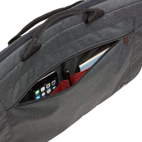 Case Logic Era 15,6 Laptop Attaché Era-116-Obsidian Laptoptasche (Dunkelgrau)