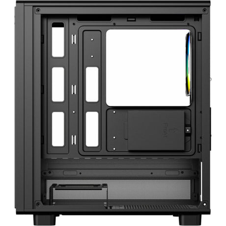 Xyz PC Gear Atom Midi-Tower-Gehäuse (schwarz | 2x USB-A | 1x USB-C | gehärtetes Glas)