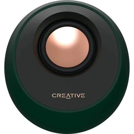 Creative Pebble Pro PC-Lautsprecher (schwarz, AUX, USB-A, USB-C, Bluetooth 5.3, RGB)