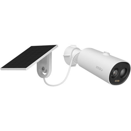 Imou Cell 3c All-in-One – 2K-Funküberwachungskamera für den Außenbereich – inklusive integriertem Solarpanel – komplett kabellos – Außenüberwachung mit Farbnachtsicht – Sirene – IP66 wetterfest – große 5000-mAh-Akkukapazität
