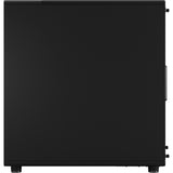 Fractal Design North – Momentum Edition Midi-Tower-Gehäuse (schwarze Holzfarbe | 2x USB-A | 1x USB-C | gehärtetes Glas)