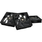 Asus proart pf120 fan - triple pack case fans (zwart, 3 stuks, 120 x 120 x 28 mm, 3 stuks)
