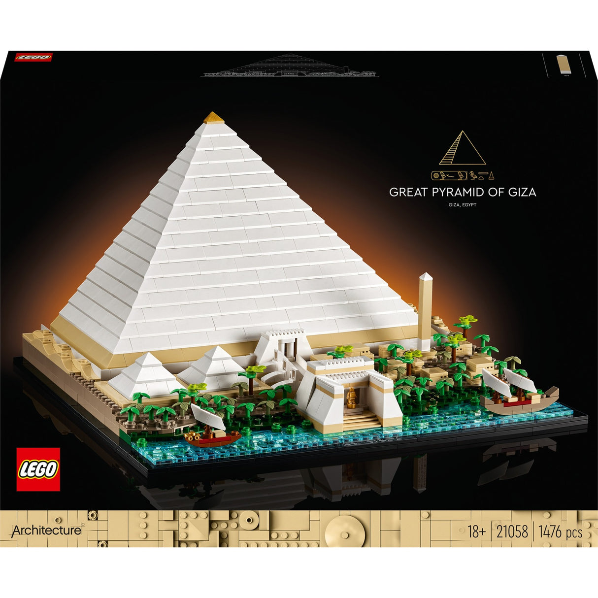 Lego Architecture 21058 große Pyramide von Gizh