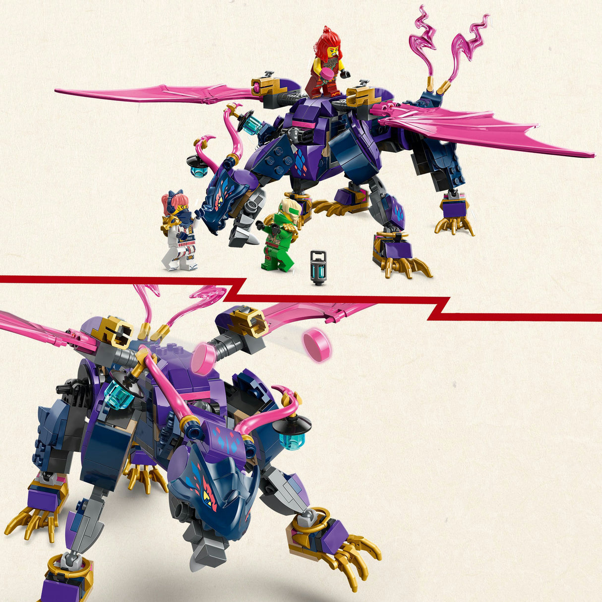 Lego 71842 Ninjago Rontu, der Meisterdrache