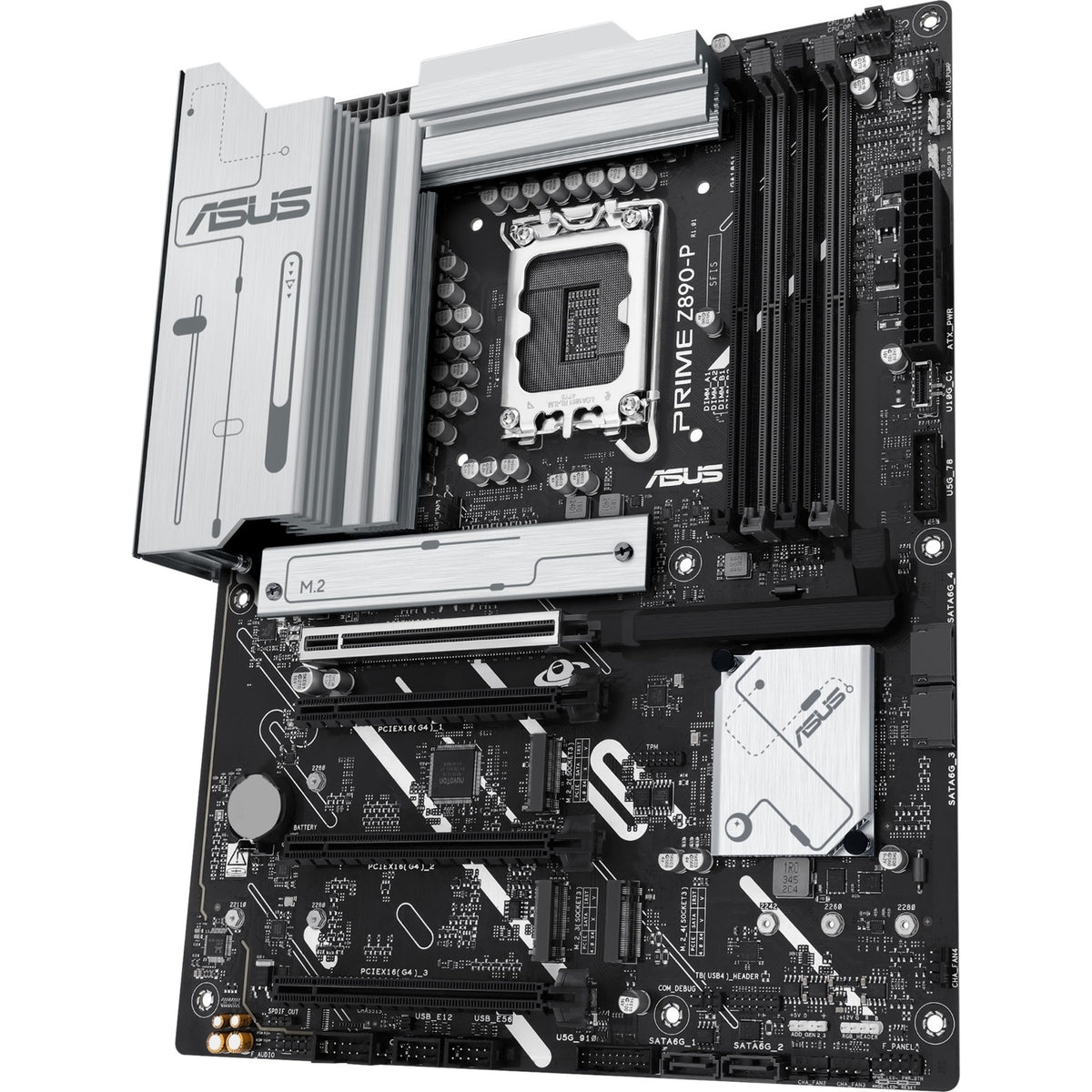 Asus Prime Z890-P Sockel 1851 Mainboard (RAID, 2,5GB-LAN, Sound, ATX)