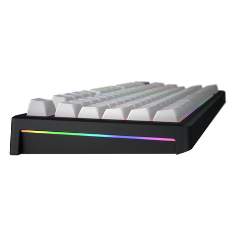 Hator skyfall mag ultra 8k rgb mechanisch gaming toetsenbord (zwart, us lay-out (qwerty), hator aurum ice, 80% (tkl), rgb, double-shot pbt, hot-swap)