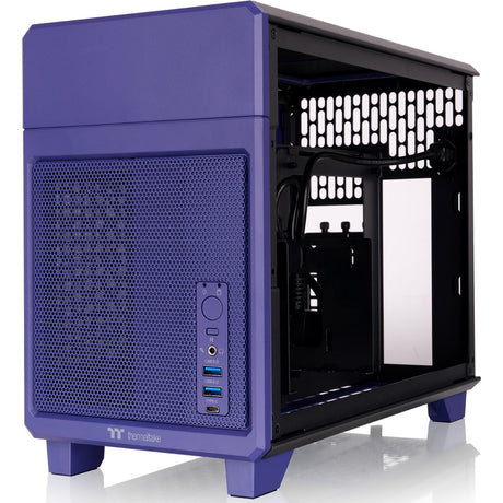 Thermaltake TR100 Future Dusk Mini-Tower-Gehäuse (lila | 2x USB-A | 1x USB-C)
