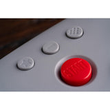8bitdo 64 Bluetooth-Controller (grau, Bluetooth 5.0 USB, Switch, Switch 2, PC, Android)