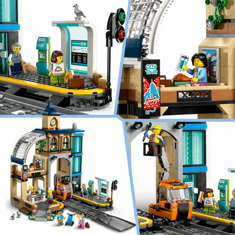 Lego® City Hauptbahnhof, Konstruktionsspielzeugset – 60469