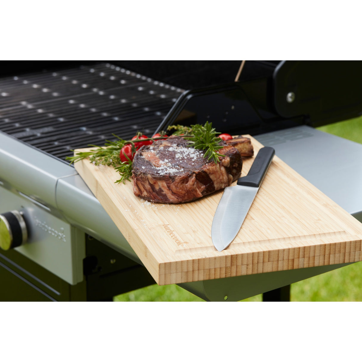 Barbecook Bambus-Schneidebrett mit Saftkanal