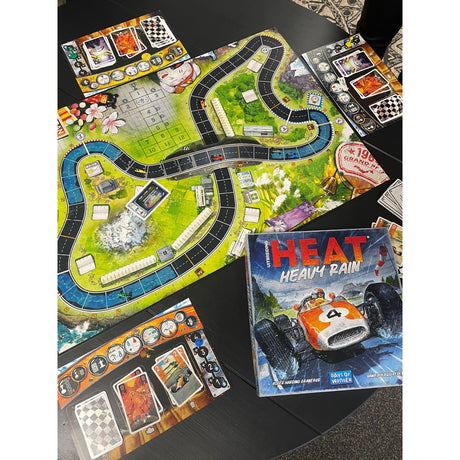 Days of Wonder – Hitze, starker Regen – niederländisches Brettspiel