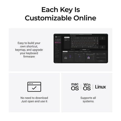 Keychron Q1 HE 8K Magnetschalter-Tastatur (schwarz, US-Layout (QWERTZ), ultraschnelles Lime, 75 %, RGB, Hot-Swap, 8K)