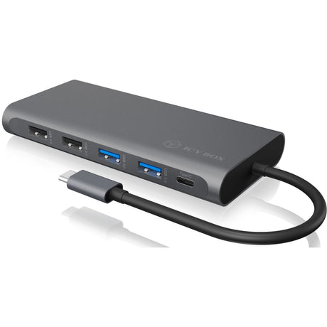Icy Box ib-dk4050-cpd Dockingstation (anthrazit)