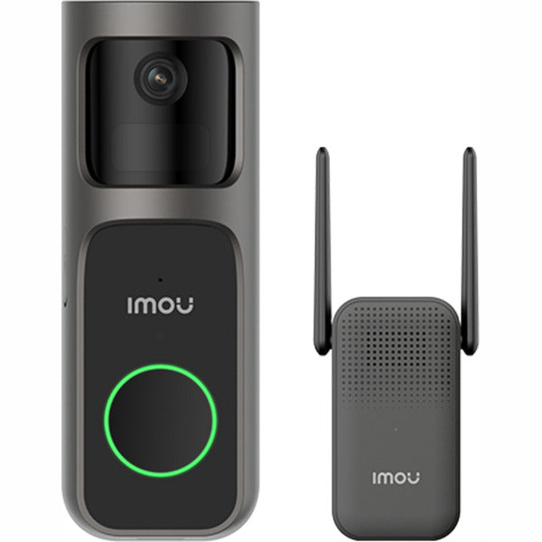 Imou Doorbell 2s Kit (schwarz, 2k, komplett kabellos)