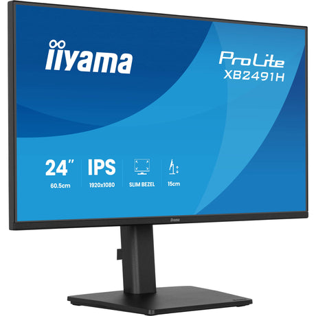 Iiyama Prolite XB2491H-B1 23,8-Monitor (schwarz, 120 Hz, HDMI, Display-Port)