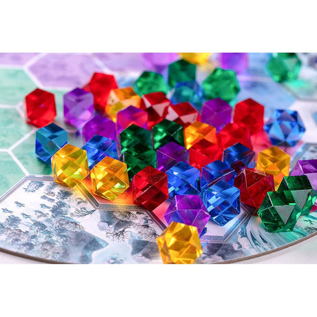 Europäisches Spielernetzwerk Winterkönigin-Brettspiel (englisch, 2 – 4 Spieler, 20 – 30 Minuten, ab 10 Jahren)
