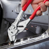 Knipex 86 03 250 Zangenschlüssel - 250 mm - verchromt - Schlüsselweite bis 52 mm 2 Zoll - kunststoffbeschichtet