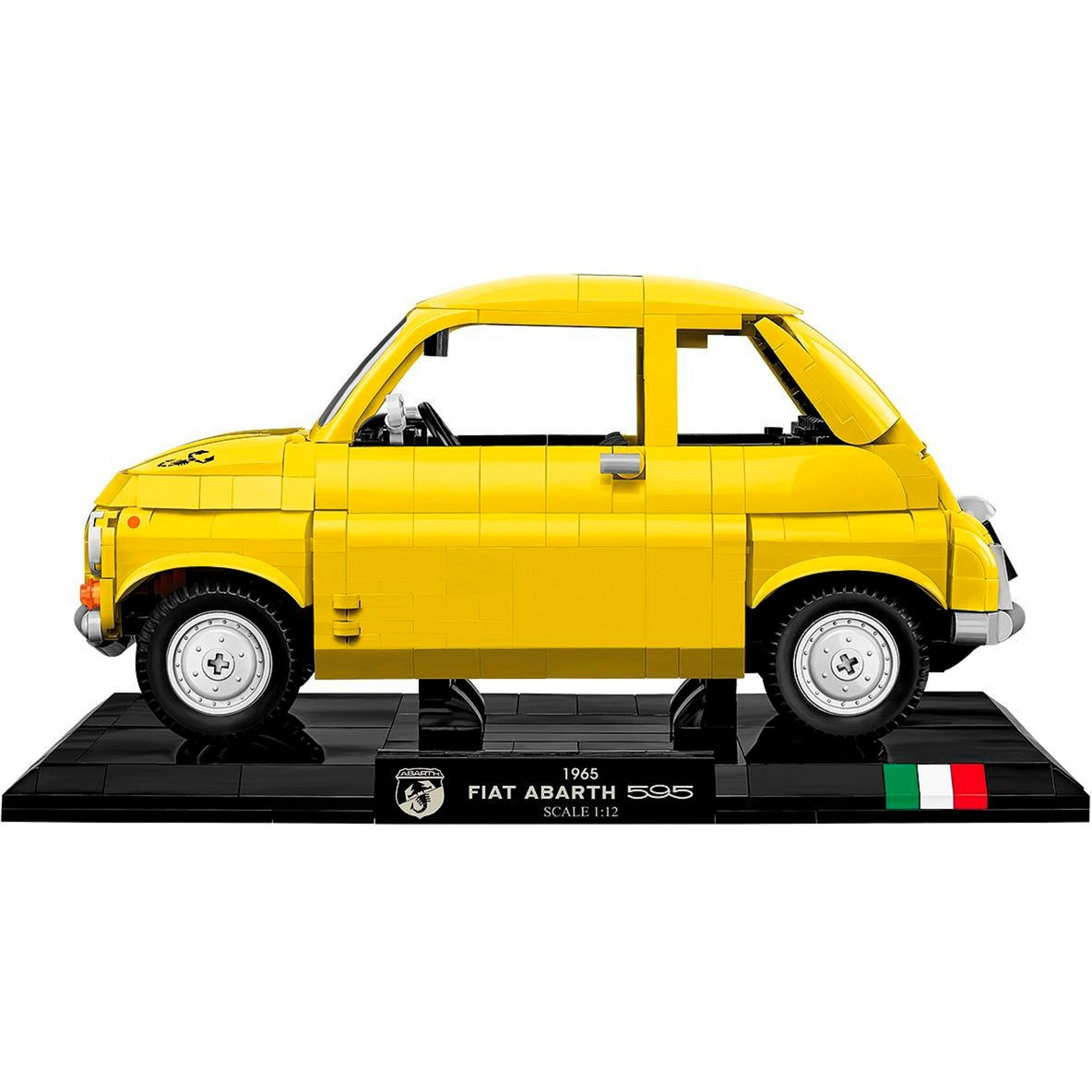 Cobi fiat 500 abarth - executive edition constructiespeelgoed (schaal 1:12)