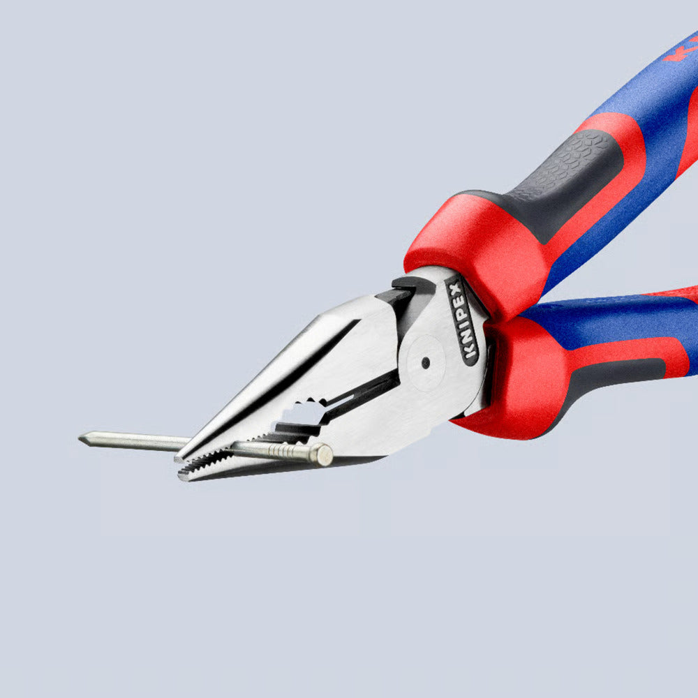 Knipex Spitzkombizange Kombizange (rot blau)