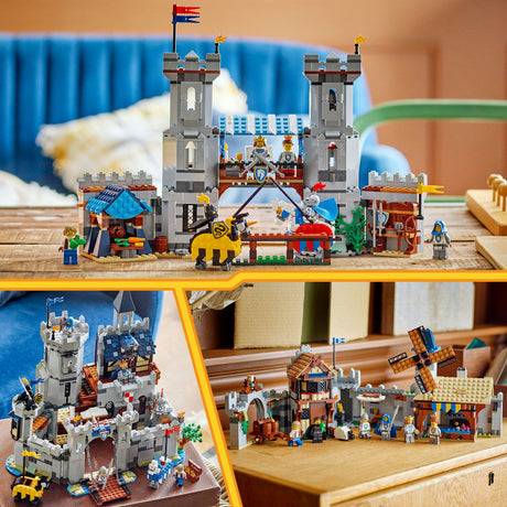 Lego® creator 3in1 medieval castle with knights on horseback - 31168
