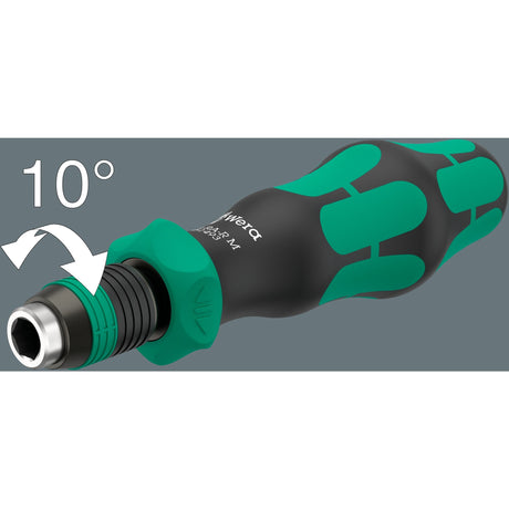 Wera kraftform kompakt 838 ra-r m Set 1 Bit-Set (schwarz grün, 15 Stück)