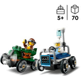 Lego City 60459 Rennwagenpaket: Flugzeug vs. Krankenhausbett