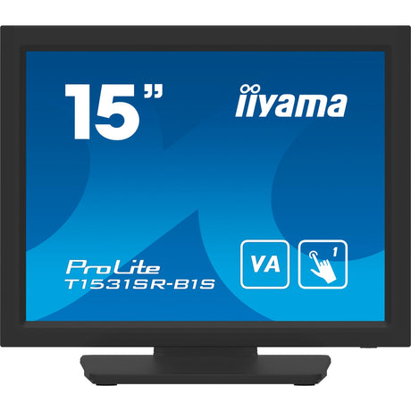 Iiyama Prolite T1531SR-B1S 15 Touchscreen-Monitor (Schwarz (matt), HDMI, DisplayPort, VGA)