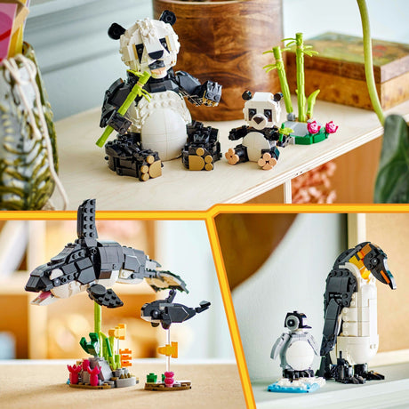 Lego Creator 3in1 Wilde Tiere: Panda-Familie – 31165