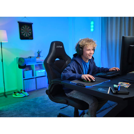 Trust GXT 703 Riye Gaming-Stuhl (schwarz)