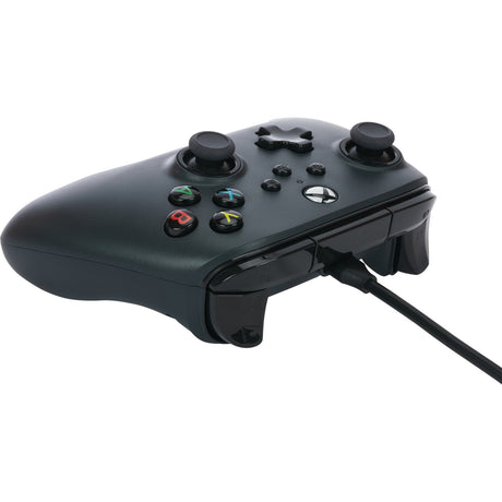 Kabelgebundener Powera-Controller für Xbox Series X|s (Schwarz, Xbox Series X|s, Xbox One, PC)