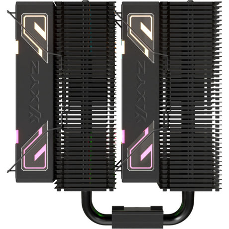 Xyz PC Gear Thermax 6 Duo RGB CPU-Kühler (Schwarz, ARGB, PWM)
