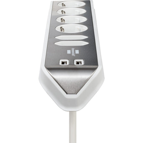 Brennenstuhl Brennenstuhl Estilo Hoekstopcontact 4-fach mit USB-Ladefunktion
