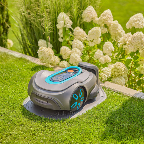 Gardena smart sileno max 1500 m² robotmaaier (grijs turquoise, 19903-26)