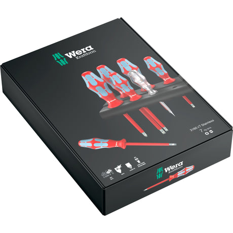 WAA 3160 I 7 Schraubendreher Set Kraftform Plus, Roest