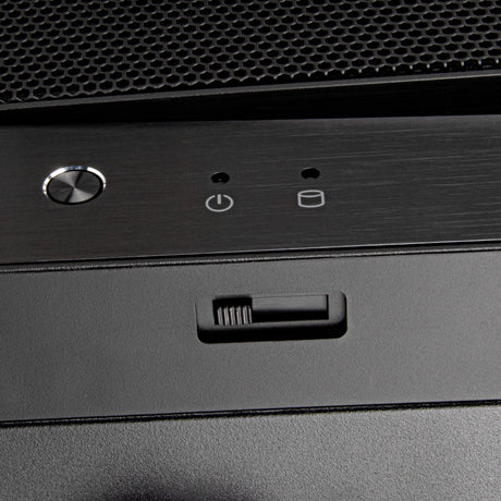 Silverstone SST-GD11B HTPC-Gehäuse (schwarz | 2x USB-A | 1x USB-C)