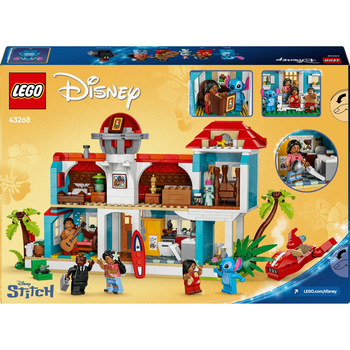Lego Disney 43268 Lilo und Stitch Strandhaus
