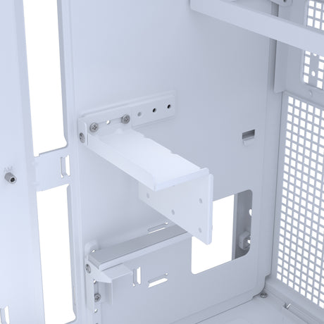 Asus Prime Ap303 - Mesh Panel Midi Tower Gehäuse (weiß | 2x USB-A | 1x USB-C)
