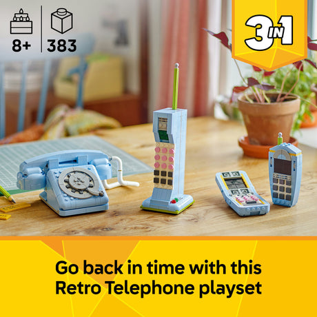 Lego® Creator 3in1 Retro-Telefon, Vintage-Telefon – 31174