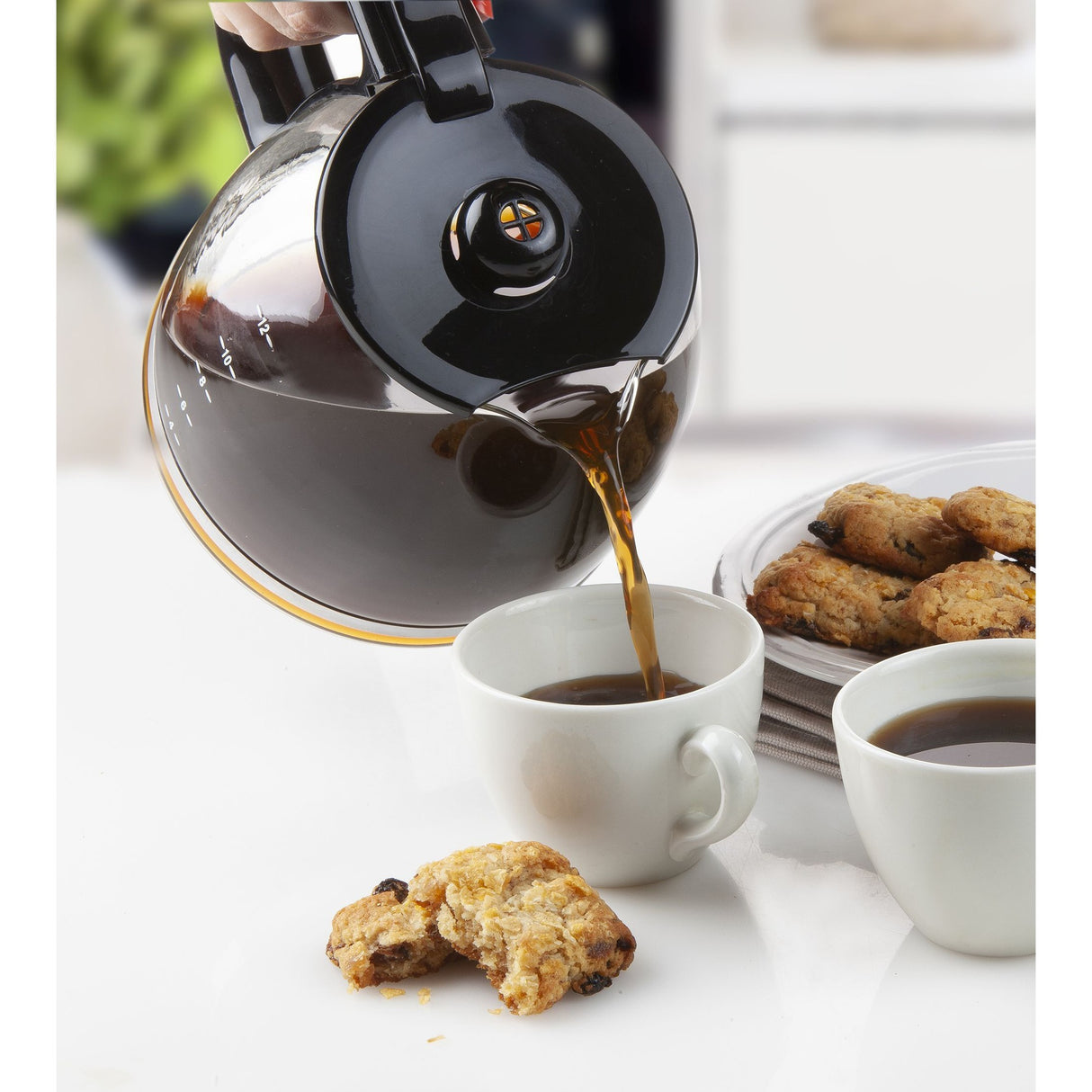 Domo Kaffeemaschine mit Timer und Display DO708K
