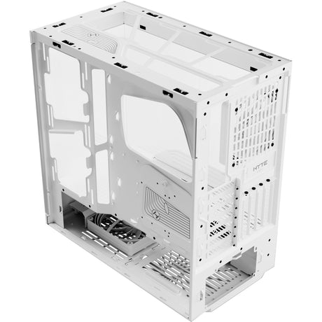 Hyte y40 Midi-Tower-Gehäuse (weiß | 2x USB-A | 1x USB-C | gehärtetes Glas)