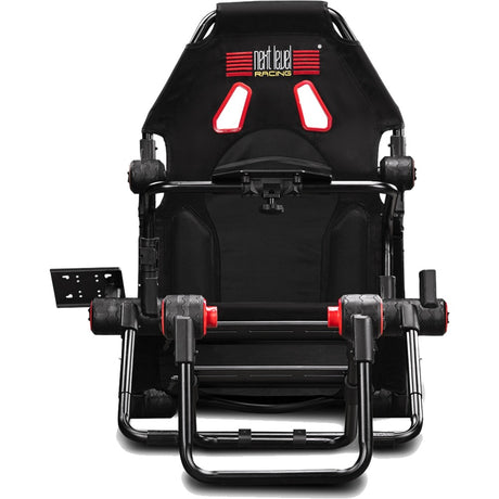 Next Level Racing F-GT Lite faltbarer Rennsimulator (Schwarz Rot)