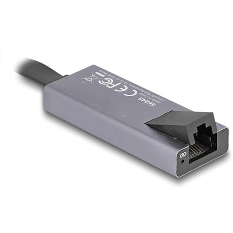 Delock USB-C > 2,5 Gigabit LAN Slim Netzwerkadapter (grau)