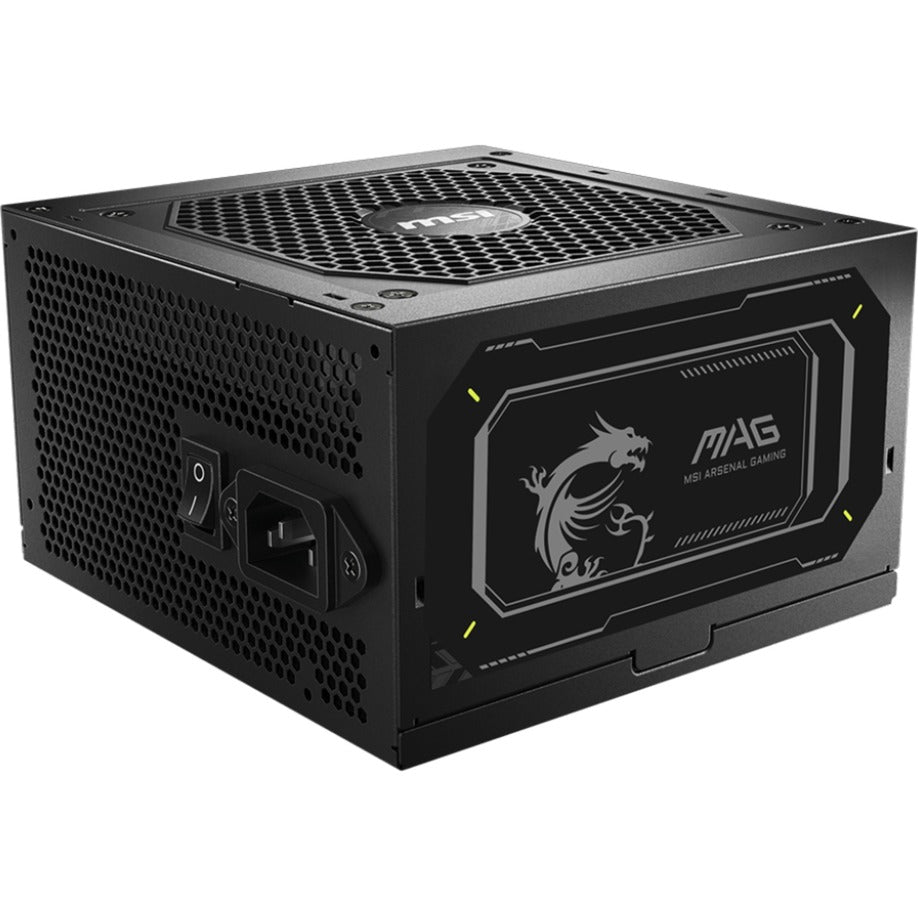 MSI Mag A850GL PCIe5 II Modulares 850-Watt-Netzteil (Schwarz, 1x 12V-2x6, 4x PCIe)