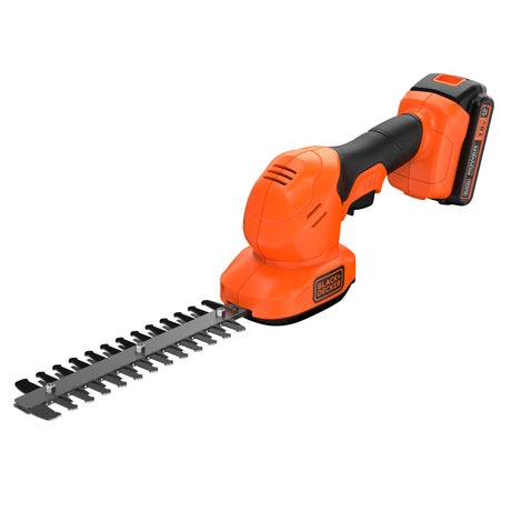 Black+decker bcss18b-xj 18V Gras- und Strauchschere (ohne Akku) (orange schwarz, Akku und Ladegerät nicht im Lieferumfang enthalten)