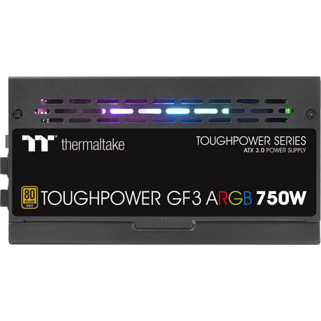 Thermaltake ToughPower GF3 ARGB Gen 5 EU Modulares 750-Watt-Netzteil (Schwarz, 4x PCIe)