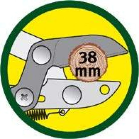 Wolf-Garten Baumschere RC-M - Schnurführung - Astdurchmesser bis 38 mm - 50 % weniger Kraftaufwand - Multi-Star®