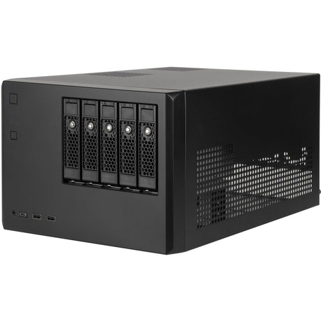 Silverstone sst-cs351 Mini-Tower-Gehäuse (schwarz | 2x USB-A | 1x USB-C)