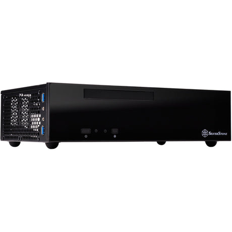 Silverstone sst-ml09b htpc-gehäuse (schwarz | 2x usb-a)